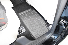 Rubberen Schaalmatten op Maat – Mercedes GLB (X247) – vanaf 2019 – Voetruimte (excl. 3e zitrij)