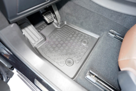 Rubberen Schaalmatten op Maat – Alfa Romeo Stelvio (949) – vanaf 2017 – Voetruimte