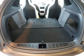 Kofferbakmat Tesla Model X Facelift SUV/5 01.2021-heden; 6/7 zits (achter 2e rij)