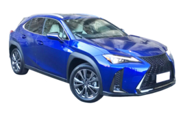 Kofferbakmat Lexus UX 200 (ZA10) benzine versie Facelift 2020 SUV/5 2020-heden / Lexus UX 300e (electric) SUV/5 11.2020-heden