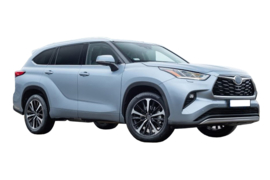 Kofferbakmat Toyota Highlander IV Hybrid SUV/5 01.2021>; 7 pers.; 3e rij neergeklapt