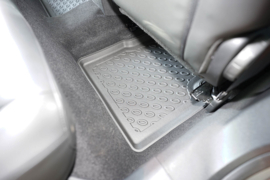 Automatten – Rubberen Schaalmatten – op Maat – Citroën C4 III Hybrid / C4 X Hybrid / Peugeot 2008 II Hybrid (2025–) – Voetruimte