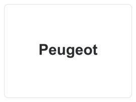 Kofferbakmat Peugeot