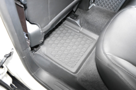 Automatten – Rubberen Schaalmatten – op Maat – Jeep Compass II (2017–, excl. Plug-in Hybrid) – Voetruimte