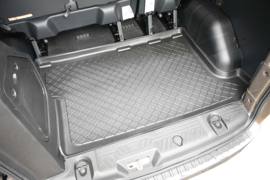 Rubberen Kofferbakmat op Maat – Ford Transit Custom L2 V/5 (2013–2023) – Achter de derde zitrij