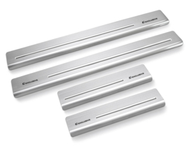 Instaplijsten Volkswagen T-Cross I / I FL Crossover (2018–) – RVS dorpelbescherming met luxe afwerking