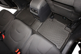 Automatten Kunststof  Schaalmatten Ford S-Max II 5/7 seats (excl. 3rd row) V/5 09.2015- 