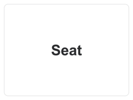Kofferbakmat Seat