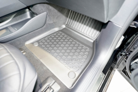 Automatten Kunststof  Schaalmatten Mercedes EQS X296 (electric) SUV/5 12.2022-; 5/7 seats; full set (FS), excl. 3e bankrij