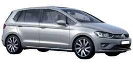 Kofferbakmat Volkswagen Golf VII (7) Sportsvan 05.2014-heden