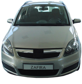 Kofferbakmat Opel Zafira B (II) VAN/MINIVAN 5drs 05.2005-