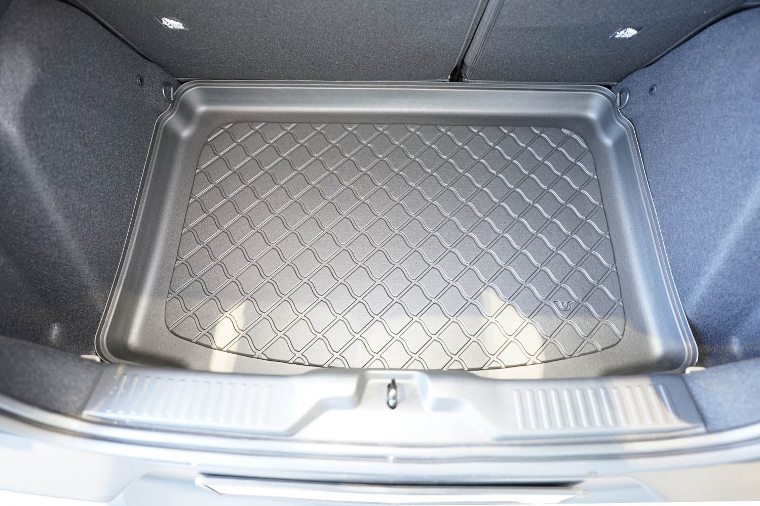 Rubberen Kofferbakmat op Maat – Citroën C3 IV / e-C3 IV – vanaf 2024 – Vaste koffervloer (zonder verstelbare laadvloer)