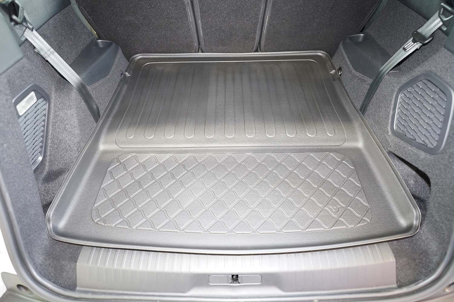 Rubberen Kofferbakmat op Maat – Peugeot 5008 III – vanaf 2024 – 7-zits, derde zitrij neergeklapt