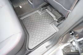 Automatten Rubber – op Maat – Maxus T90 EV / T60 MAX Pick-up – Voetruimte