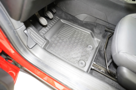 Automatten – Rubberen Schaalmatten – op Maat – Jeep Avenger (v.a. 2023, excl. Electric & Mild Hybrid) – Voetruimte