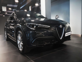 Bumperbeschermer Alfa Romeo Stelvio 2016-heden