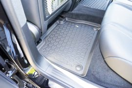 Automatten – Rubberen Schaalmatten – op Maat – Mercedes GLE (V167) / Hybrid (v.a. 2018) – Voetruimte
