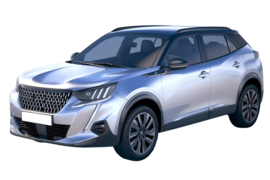Rubberen Kofferbakmat op Maat - Peugeot 2008 II & e-2008 SUV (v.a. 2020) – Hoge of lage laadvloer