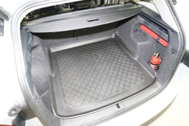 Kofferbakmat  Skoda Enyaq iV (2021–heden) of Skoda Enyaq Coupé iV (2022–heden) Voor variabele laadvloer in middenpositie