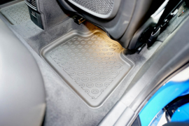 Automatten – Rubberen Schaalmatten – op Maat – BMW X1 (F48 Plug-in Hybrid, 2020–2022) – Voetruimte