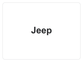 Kofferbakmat Jeep