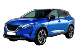 Kofferbakmat Nissan Qashqai III (J12) Mild Hybrid (N-Connecta, Tekna, Tekna+) SUV/5 06.2021- / Nissan Qashqai III (J12) e-Power SUV/5 07.2022-heden; hoogste laadvloer; variabele laadvloer (Flexi-Board) in hoogste positie