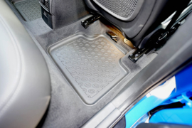 Automatten – Rubberen Schaalmatten – op Maat – BMW X1 (F48 Plug-in Hybrid, 2020–2022) – Voetruimte