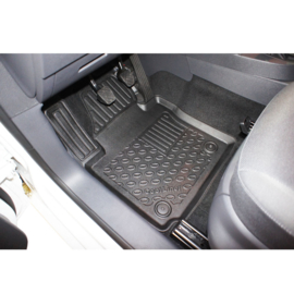 Automatten kunststof Schaalmatten Volkswagen Caddy Maxi 5 seats (excl. 3rd row) 2004-2010 / 08.2010>