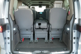 Kofferbakmat Volkswagen Multivan T7 / Multivan T7 eHybrid PHEV (Multivan, Life, Style, Energetic) V/5 10.2021>; L1 korte wielbasis; achter  3e rij