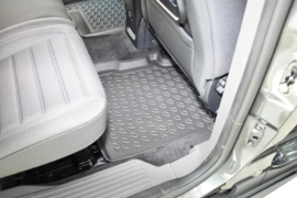 Automatten – Rubberen Schaalmatten – op Maat – Ford Grand Tourneo Connect II (2014–2022) – Voetruimte