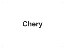 Kofferbakmat Chery