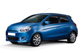 Kofferbakmat Mitsubishi Space Star HB/5 (2013–2019)