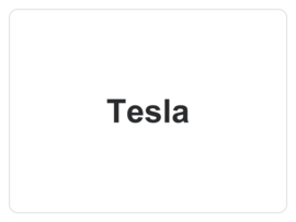 Kofferbakmat Tesla