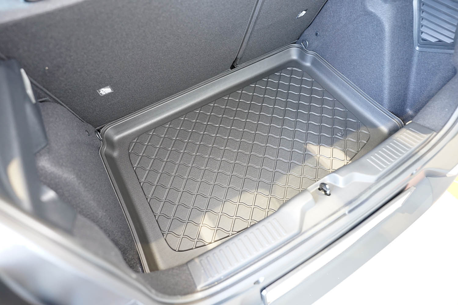 Rubberen Kofferbakmat op Maat – Citroën C3 IV / e-C3 IV – vanaf 2024 – Vaste koffervloer (zonder verstelbare laadvloer)