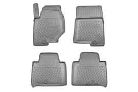 Automatten Rubber – op Maat – KGM Musso Grand Pick-up 2026– – Voetruimte