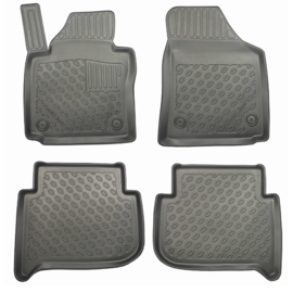 Automatten kunststof Schaalmatten Volkswagen Touran (1T) 5/7 seats 2003.03-2010 / 09.2010-08.2015