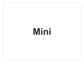 Kofferbakmat Mini