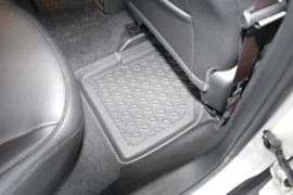 Automatten – Rubberen Schaalmatten – op Maat – Jeep Compass II (2017–, excl. Plug-in Hybrid) – Voetruimte