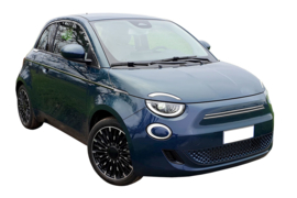 Rubberen Kofferbakmat op Maat – Geschikt voor Fiat 500e (electric) HB/3 (vanaf 11.2020)