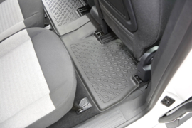 Automatten – Rubberen Schaalmatten – op Maat – e-Berlingo / Combo-e / e-Rifter / Proace City / E-Doblo (electric, vanaf 2023) – Voetruimte