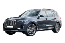 Rubberen Kofferbakmat op Maat – BMW X7 (G07) SUV/5 (v.a. 2019) – 7-zits, 3e rij ingeklapt