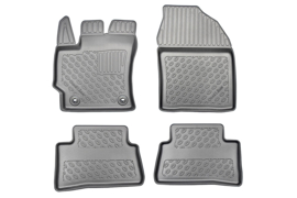 Automatten Rubber – op Maat – Toyota Corolla Cross Hybrid 2022– – Voetruimte