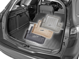 CARBOX kofferbakmat Mercedes C (s205 T station) 09/2014-heden (NIET VOOR HYBRIDE MODELLEN)