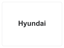 Kofferbakmat Hyundai