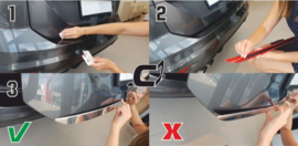 Achterklep beschermstrip Honda CR-V IV SUV 5 2012-2015