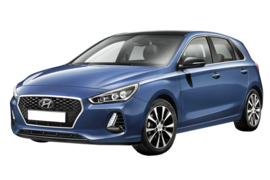 Kofferbakmat  Hyundai i30 III (PD) (Hatchback / 5) (Lower boot)  + facelift 2020