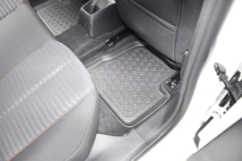 Automatten kunststof Schaalmatten Peugeot 208 Hybrid HB/5 09.2023- / Opel Corsa  F (VI) Hybrid HB/5 02.2024-heden