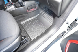 Automatten – Rubberen Schaalmatten – op Maat – Jeep Renegade 4xe Plug-in Hybrid (v.a. 2020) – Voetruimte