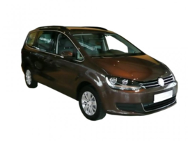 Kofferbakmat Seat Alhambra II 09.2010- /  Volkswagen Sharan II  9.2010-