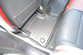 Automatten Rubber – op Maat – Mercedes CLA III (174) Electric 2025– – Voetruimte